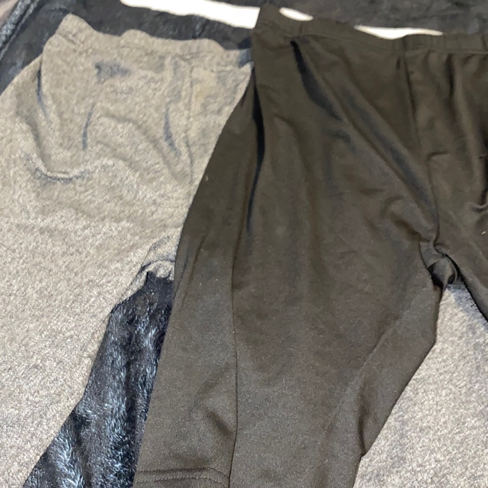 Two pairs of biker shorts